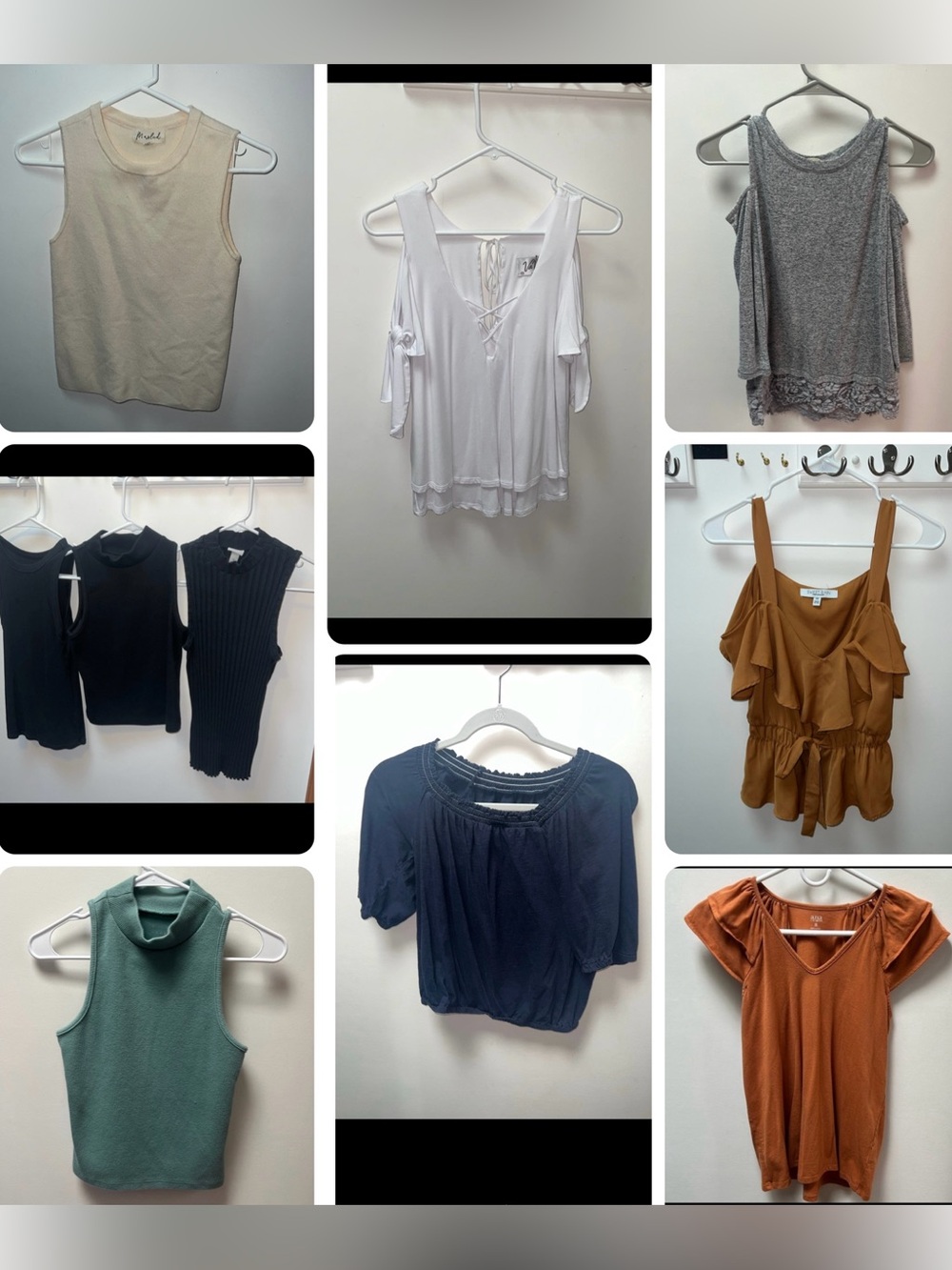 ✨ 10 Piece Women’s Top Bundle Size XS Loft A New Day Sweet Rain Democracy